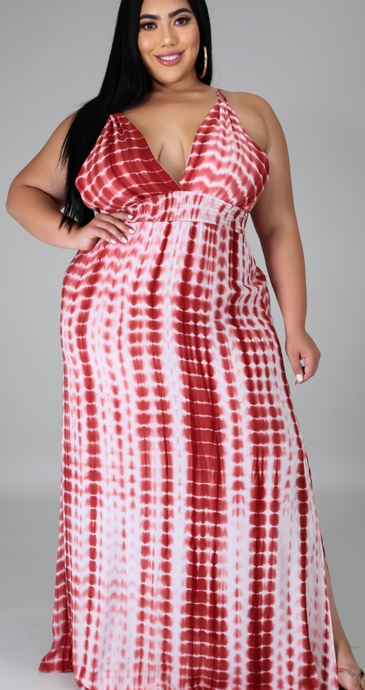 Plus size maxi dress